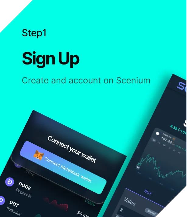 Sign Up - Create an account on Scenium