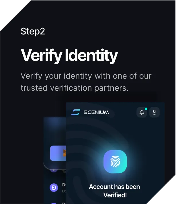 Verify Identity - Verify your identity with one of our trusted verification partners.